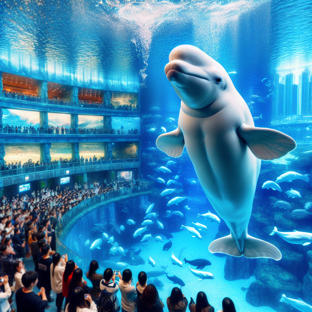 Beluga Calf in Chicago Aquarium Prepares to Join Pod and Receive Name