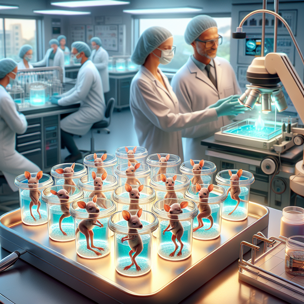 Breakthrough in Science: First Kangaroo Embryos Developed Through IVF