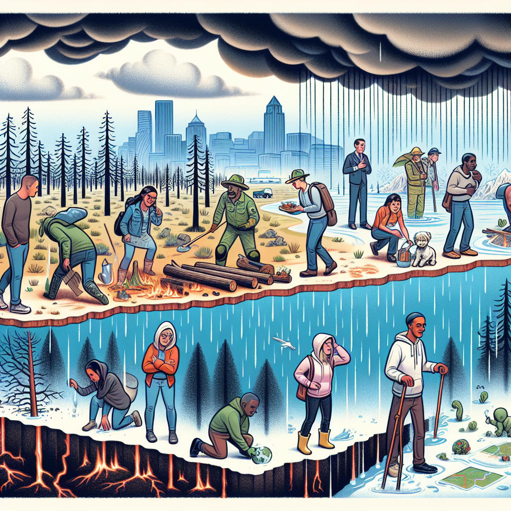 Californians Prepare for Floods in Wildfire Zones as Oregon Faces Freezing Rain and Snow