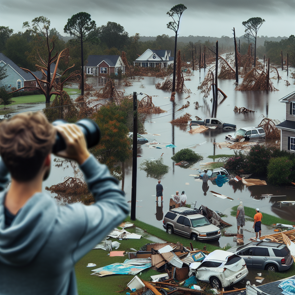 Carr Surveys North Carolina Following Hurricane Helene's Impact