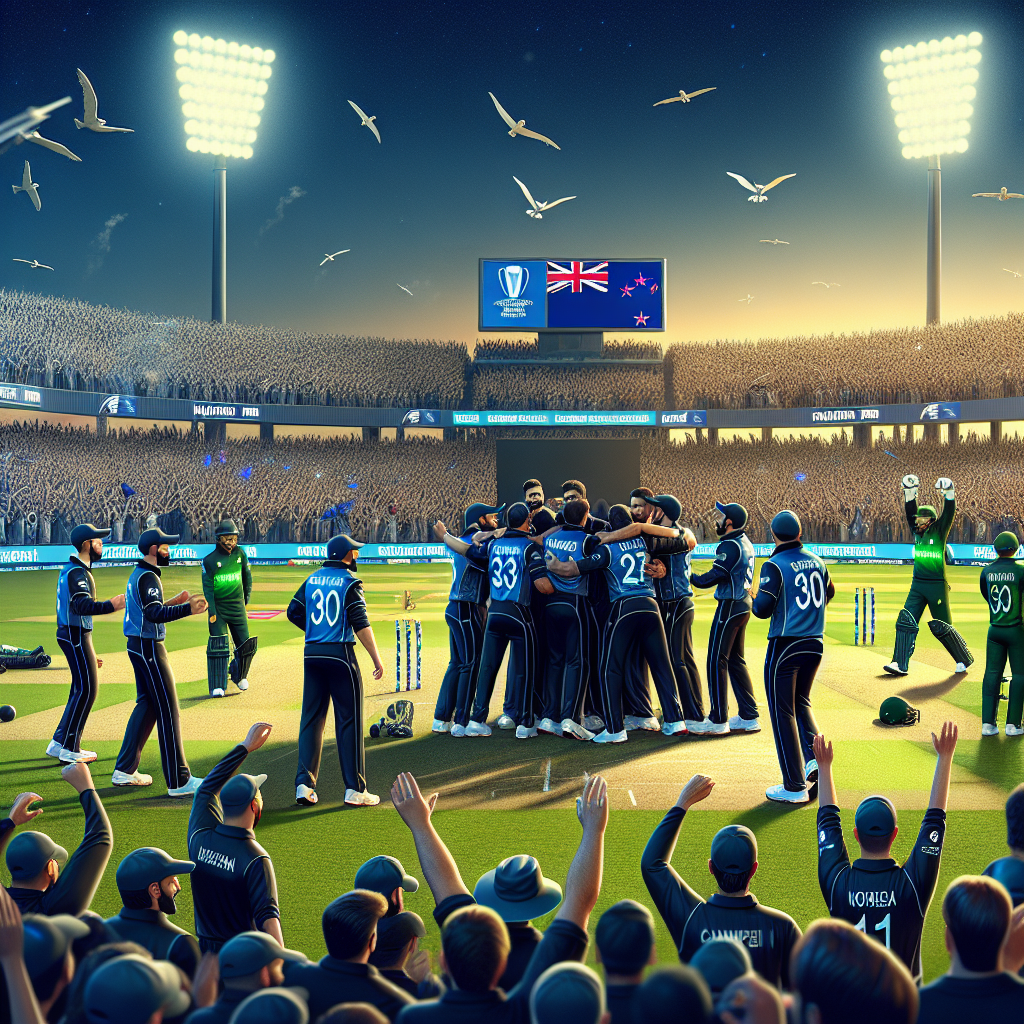 Champions Trophy: New Zealand Defeats Pakistan in Warm-Up Series Finale