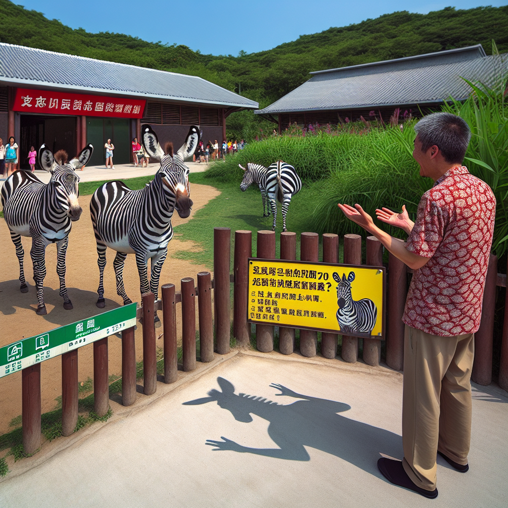 Chinese Zoo Confesses to Disguising Donkeys as Zebras with Paint