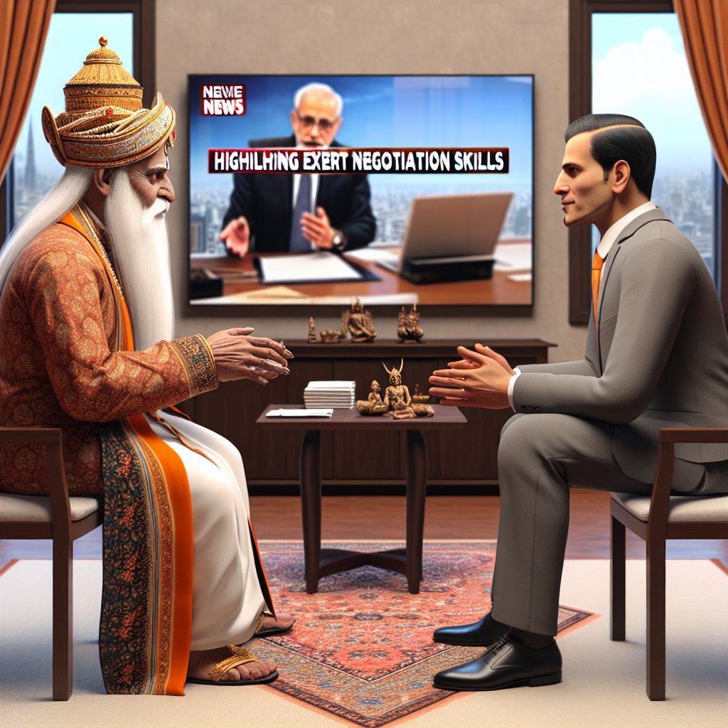 "CNN Highlights PM Modi's Expert Negotiation Skills with Trump"