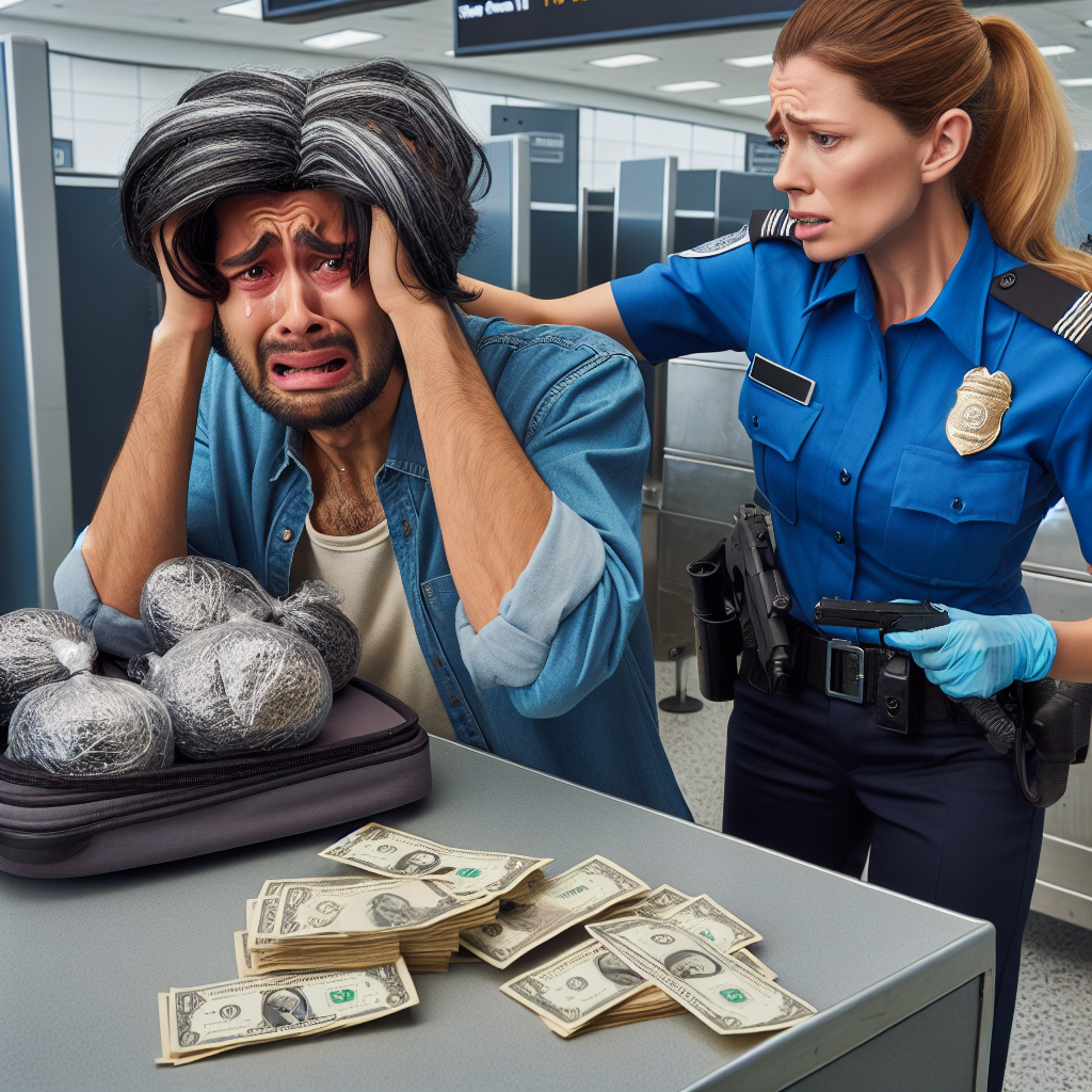 Colombian Police Arrest Man with $10,000 of Cocaine Hidden in Wig