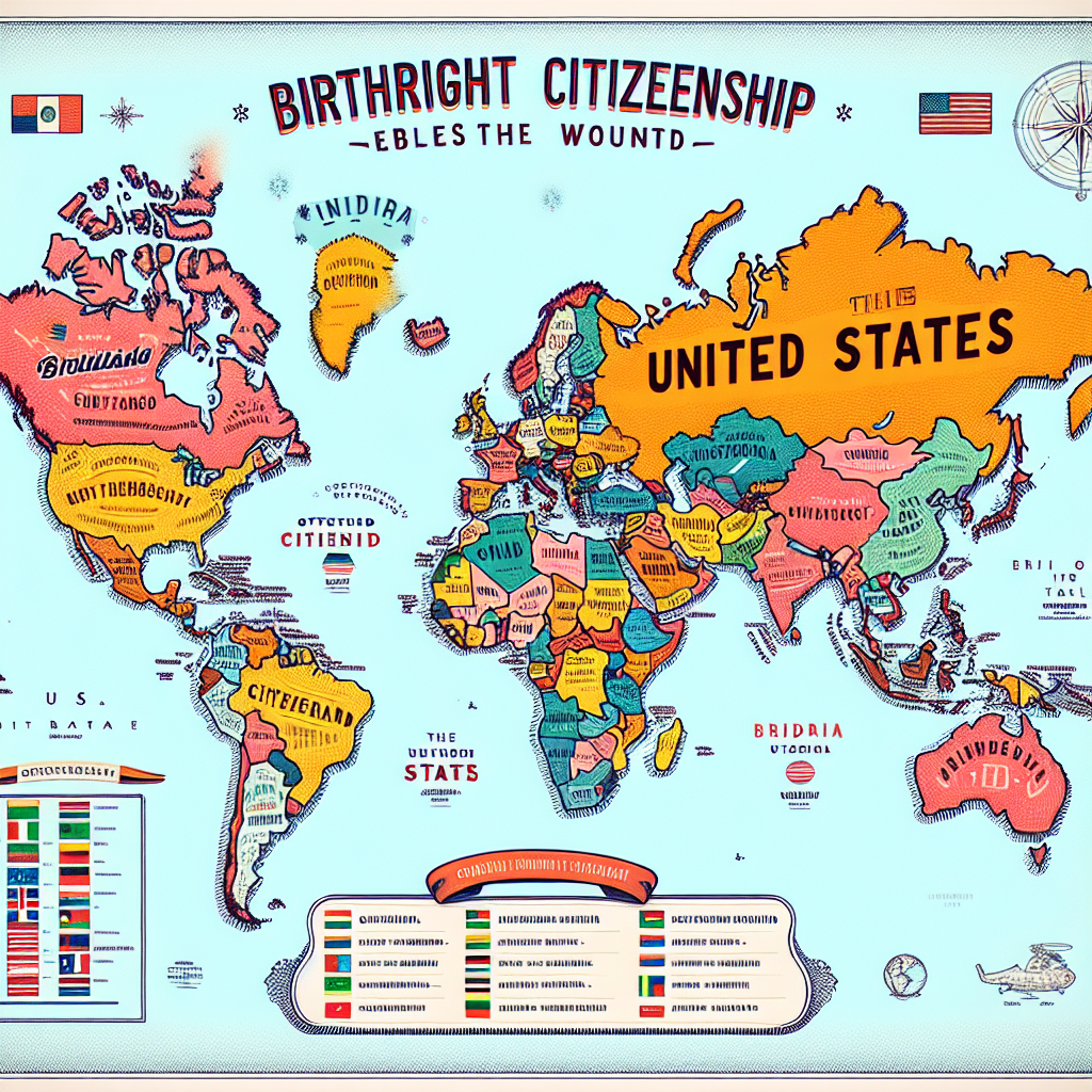 Countries Offering Birthright Citizenship Besides the US