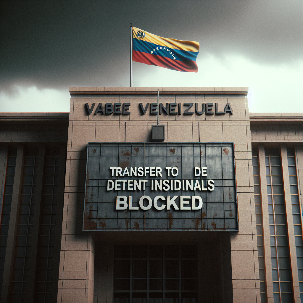 Court Blocks Transfer of Detained Venezuelan Immigrants to Guantanamo