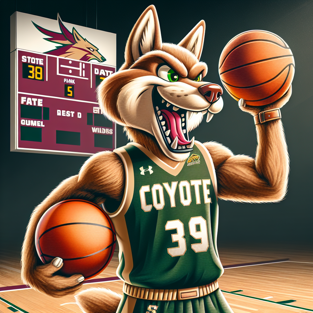 Coyotes Triumph Over North Dakota with Larkins' 39-Point Performance