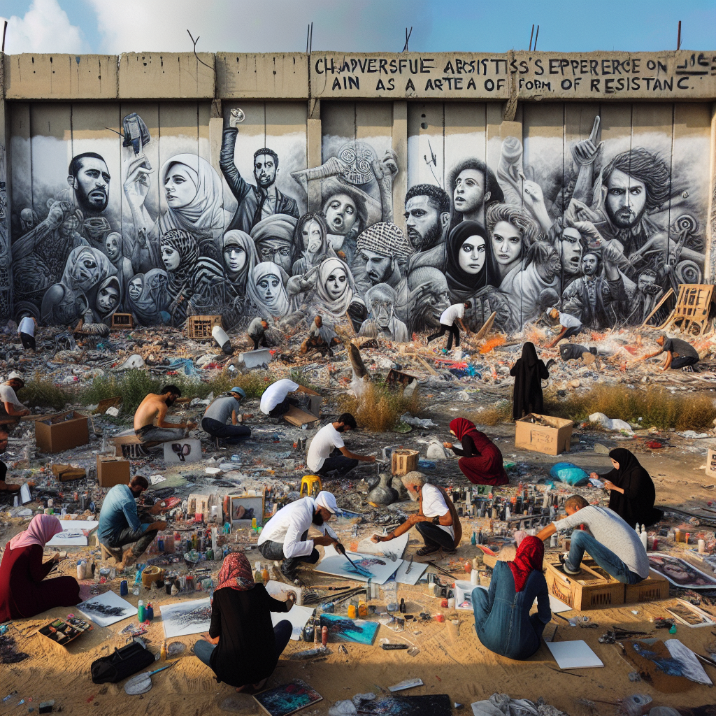 Creativity as Resistance: Gaza's Artists Turn Pain into Protest
