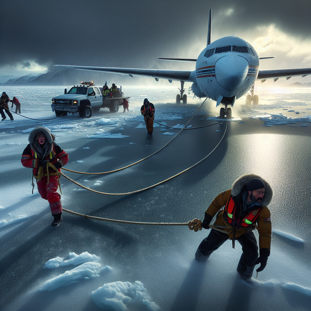 Crews Race to Retrieve Commuter Plane from Alaska Sea Ice Ahead of Incoming Snowstorm