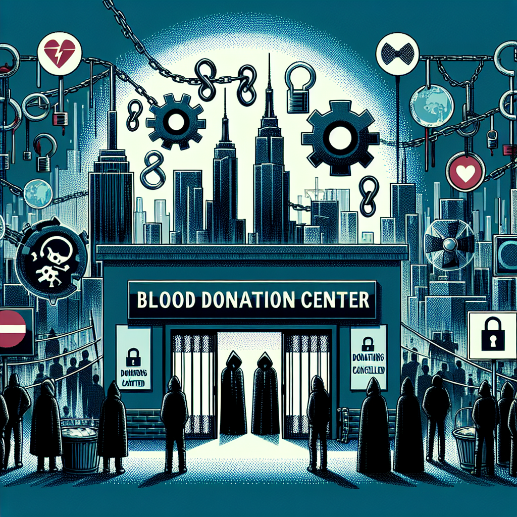 Cyberattack Forces Cancellation of Blood Donations in New York
