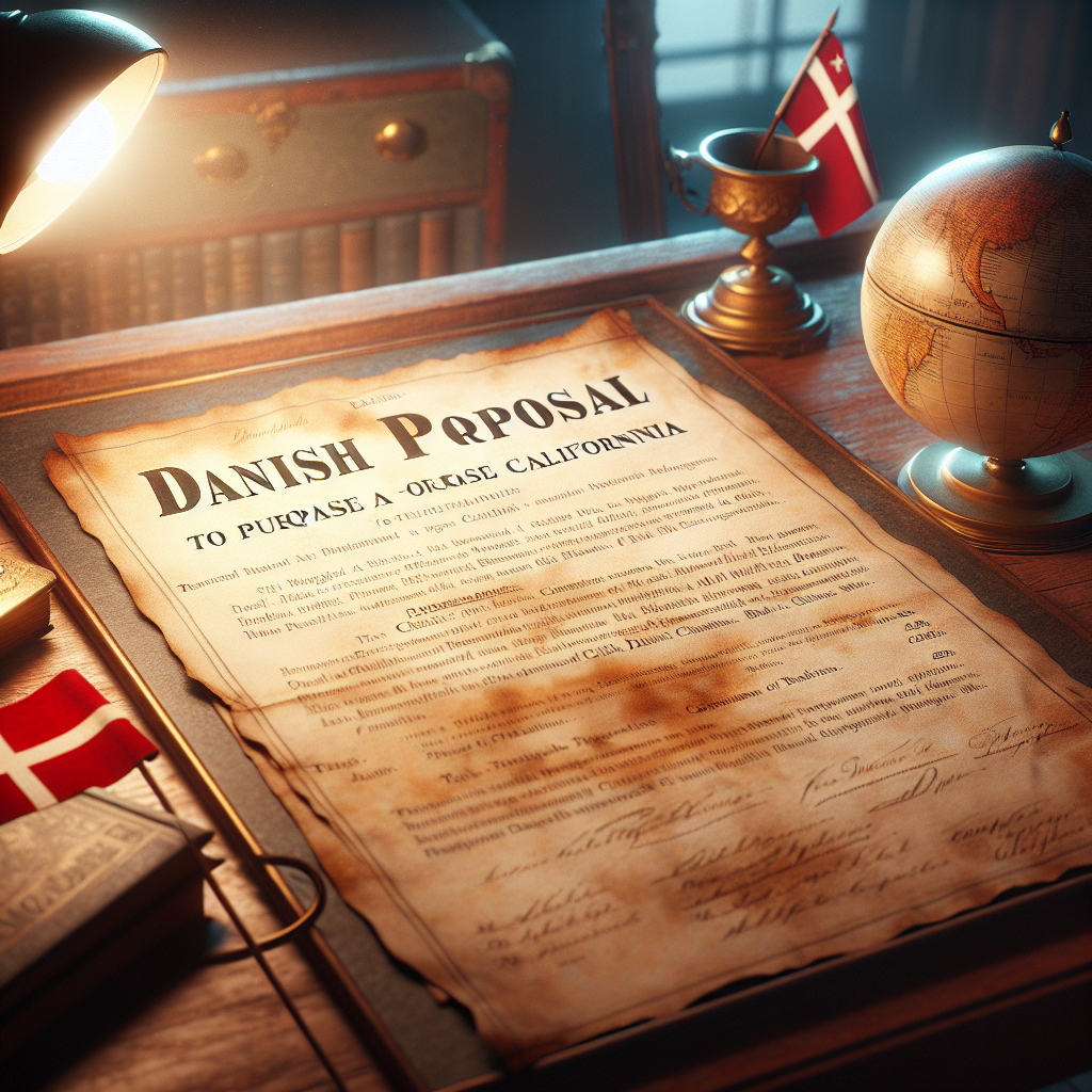 Danish Proposal to Purchase California
