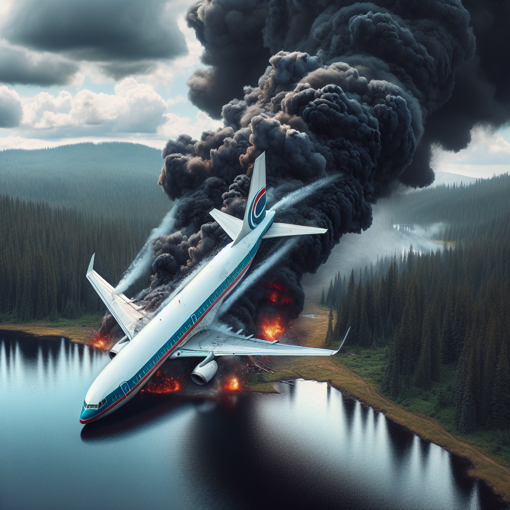 Delta Air Lines Plane Crash in Canada Caught on Video