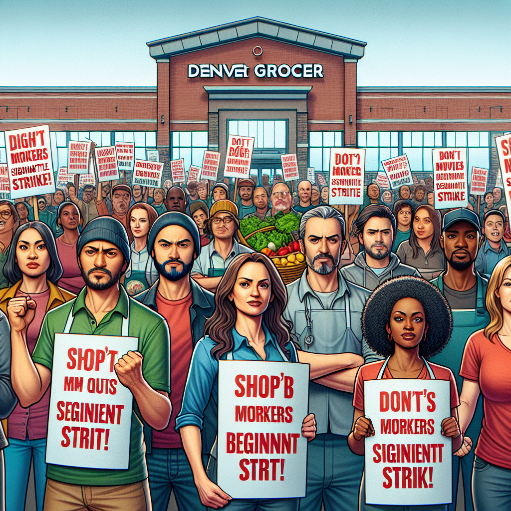 Denver King Soopers Workers Launch Massive Strike