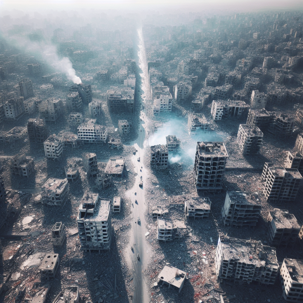 Drone Captures Devastation in North Gaza After 500 Days of Conflict