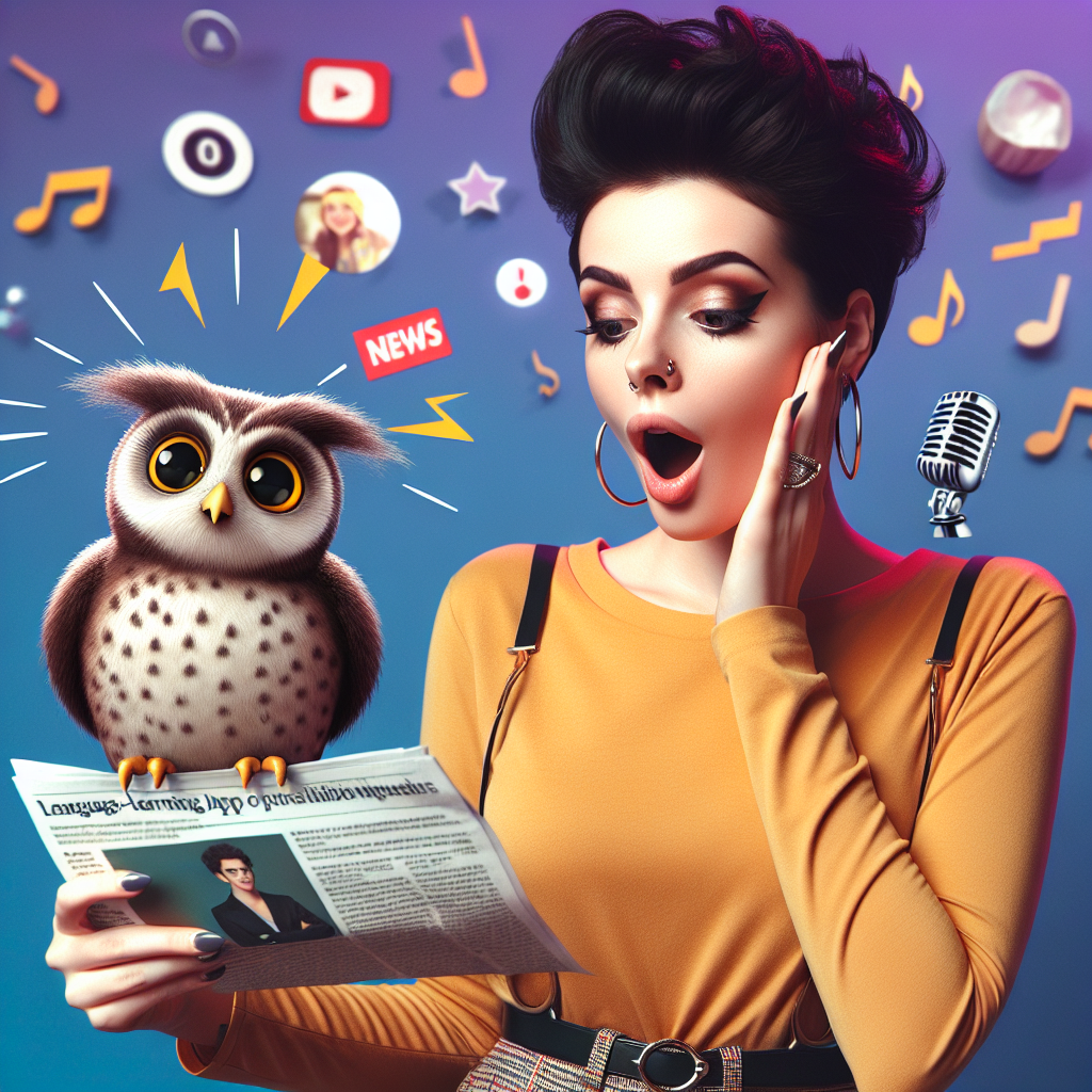 Dua Lipa Reacts to Shocking Truth Behind Duolingo Owl's Demise