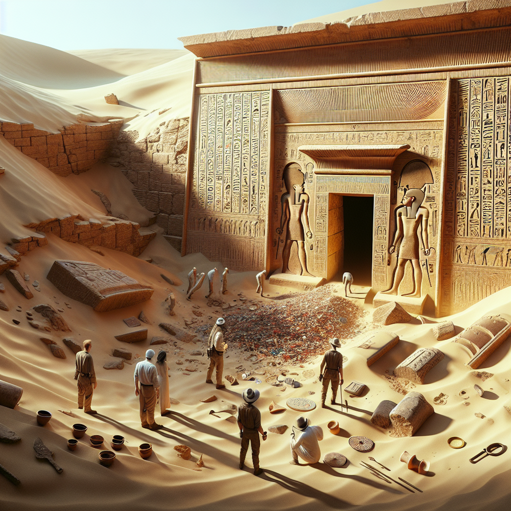 Egypt Reveals First Ancient Royal Tomb Discovery Since 1922