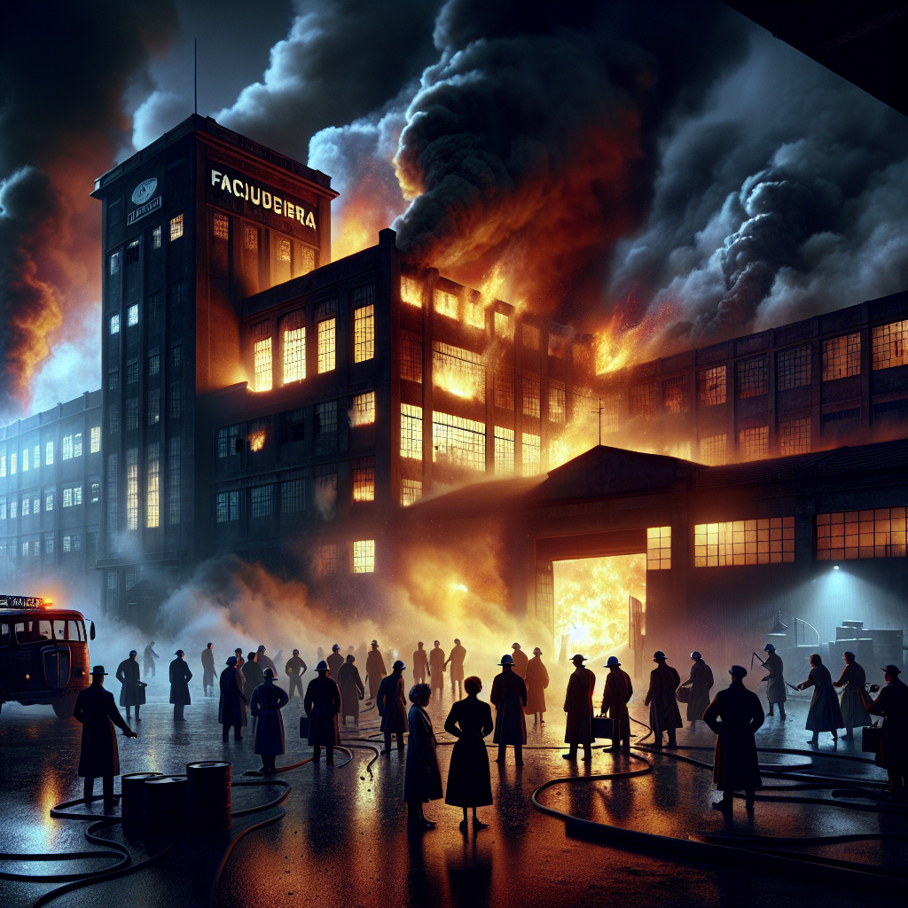 Employees Rescued from Blaze at Brazilian Factory