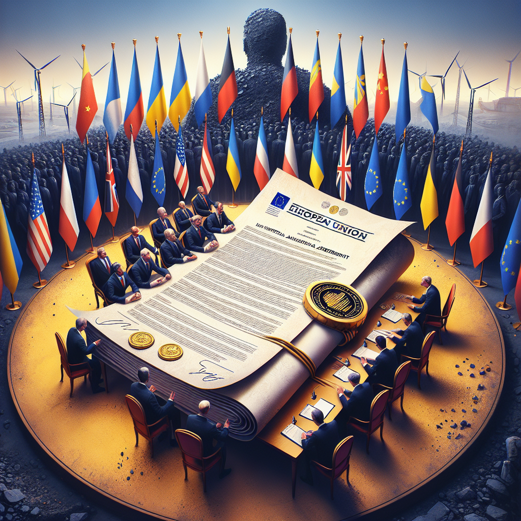 EU Promotes Ukraine Minerals Agreement to Compete with US