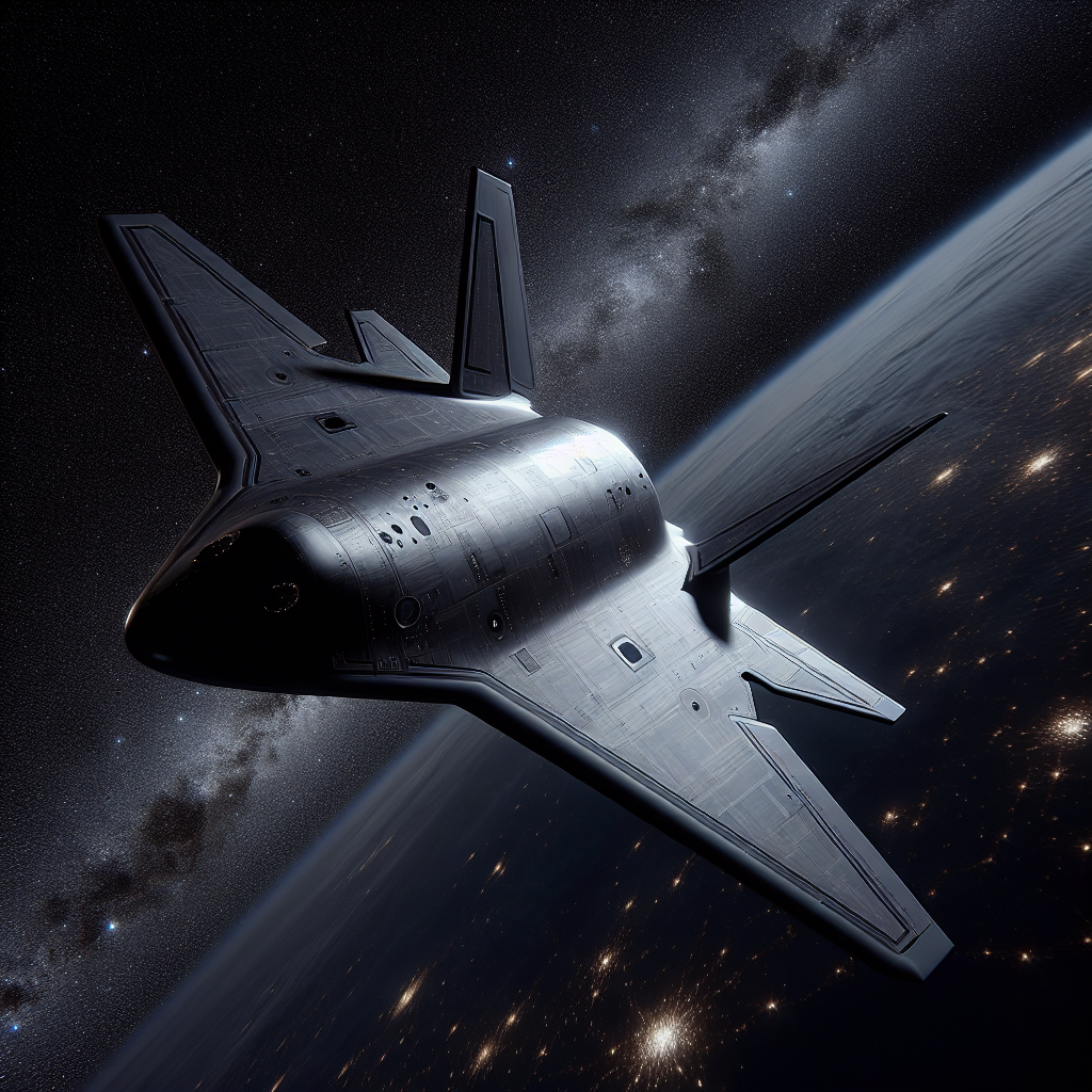 First Official Image of the Mysterious X-37B Space Plane in Orbit Released by US