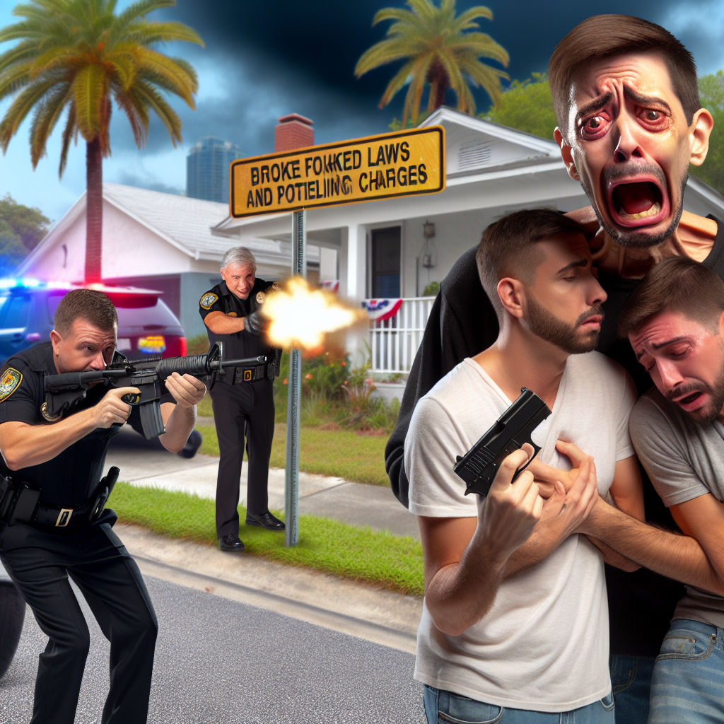 Florida Man Faces Attempted Murder Charges After Mistakenly Shooting Two Men