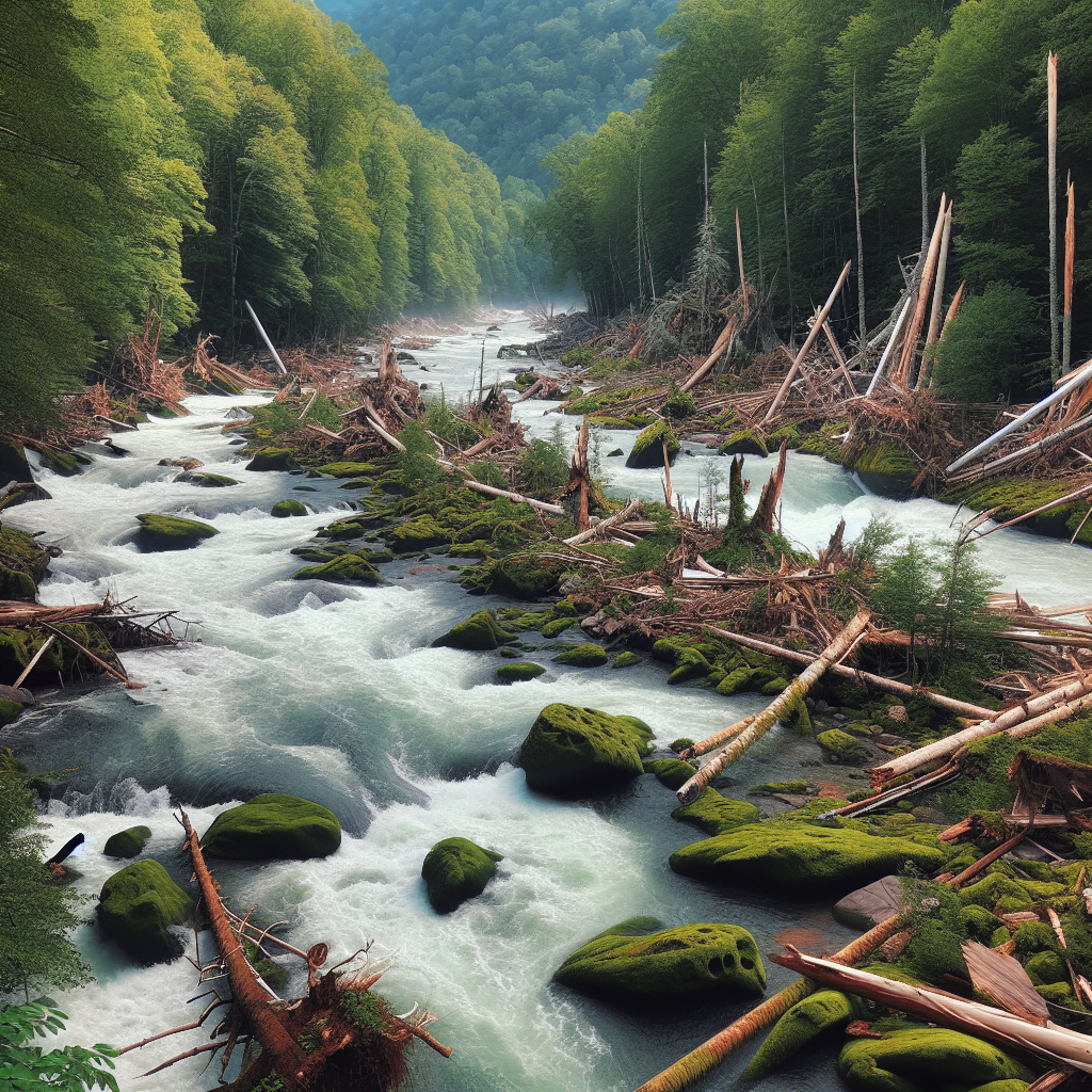 Future of Beloved Whitewater Rafting Spot Uncertain After Hurricane Helene