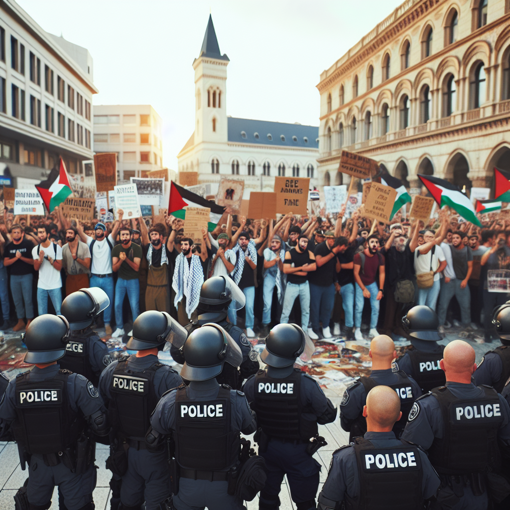 German Authorities Disperse Pro-Palestinian Demonstration in Berlin