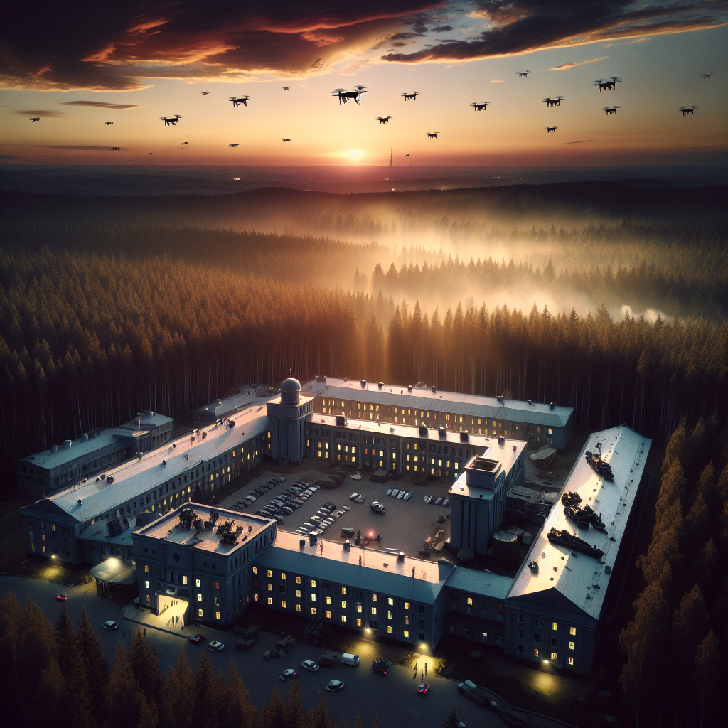 German Authorities Investigate 'Suspicious Drones' Near Ukrainian Military Training Facility