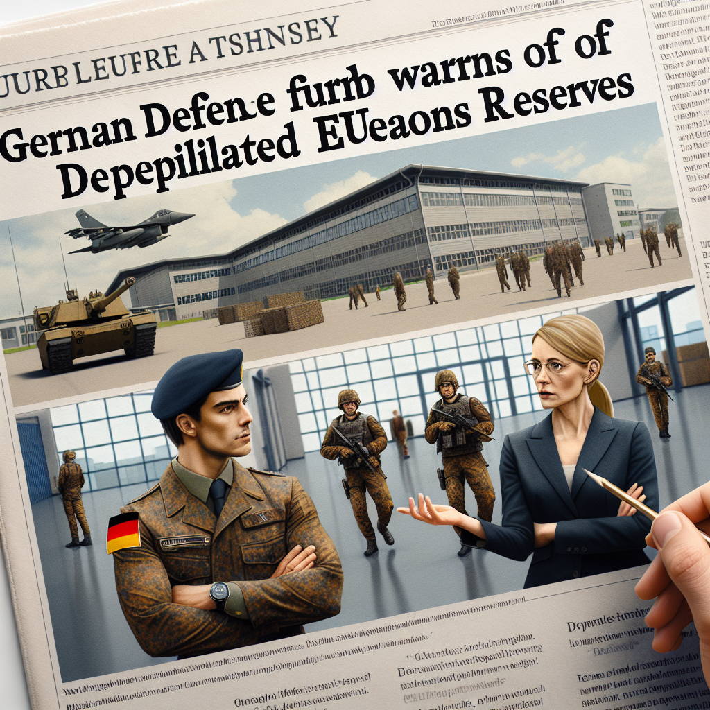 German Defense Firm Warns of Depleted EU Weapons Reserves