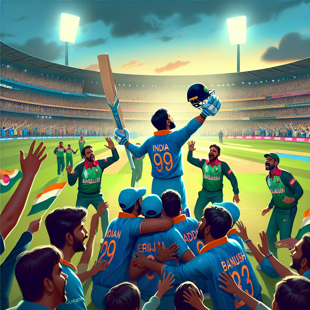 Gill Guides India to Tense Victory Over Bangladesh in ICC Champions Trophy 2025
