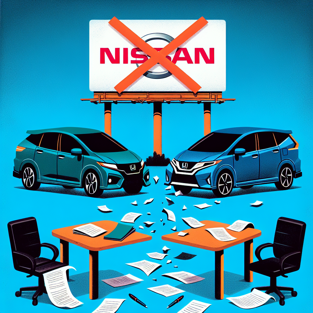Honda and Nissan Abandon $60 Billion Merger Negotiations