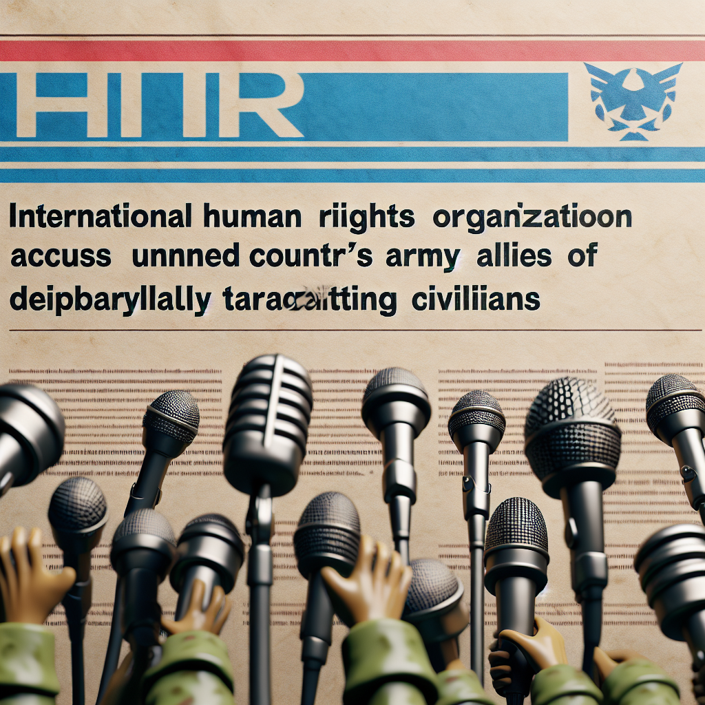 HRW Accuses Sudan Army Allies of Deliberately Targeting Civilians