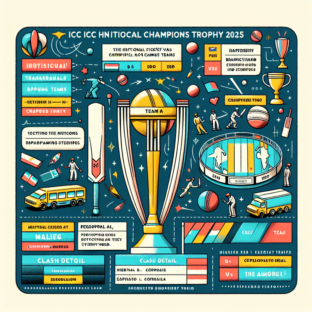 ICC Champions Trophy 2025: Full Match Schedule and India vs Pakistan Clash Details
