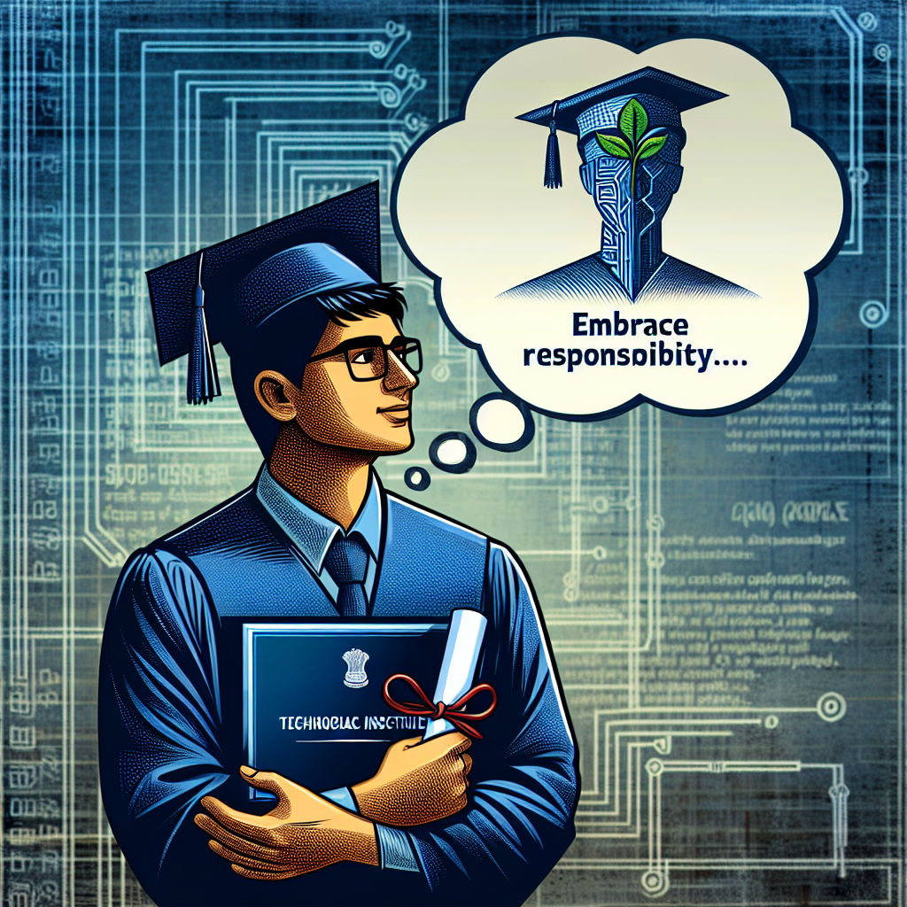 IIT Madras Graduate Reveals Secret to Success: "Embrace Responsibility..."