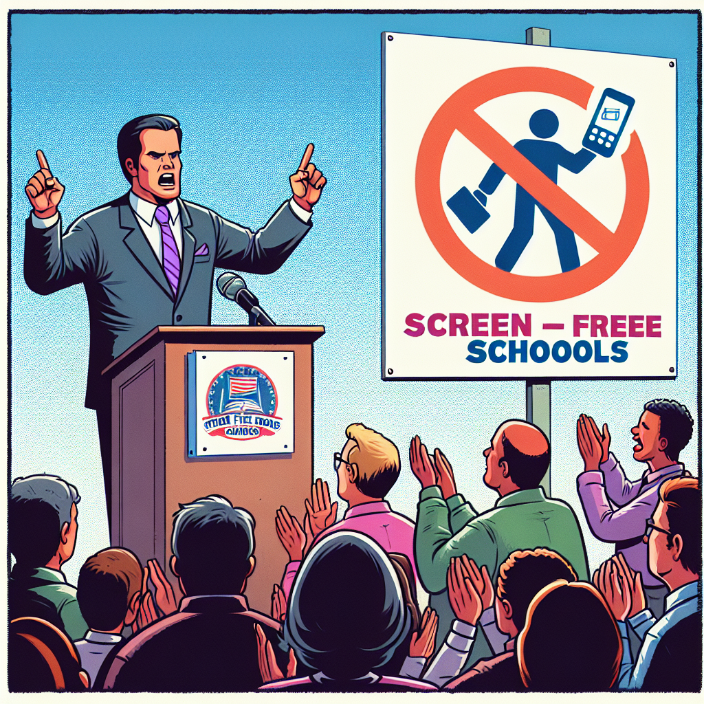Illinois Governor Supports 'Screen-Free Schools' Movement to Ban Cellphones in Classrooms