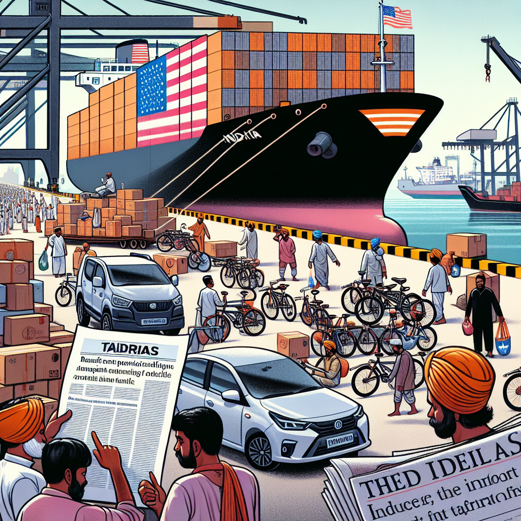 India Reduces Import Duty on US Bikes and Cars Amid Trump Tariff Threats