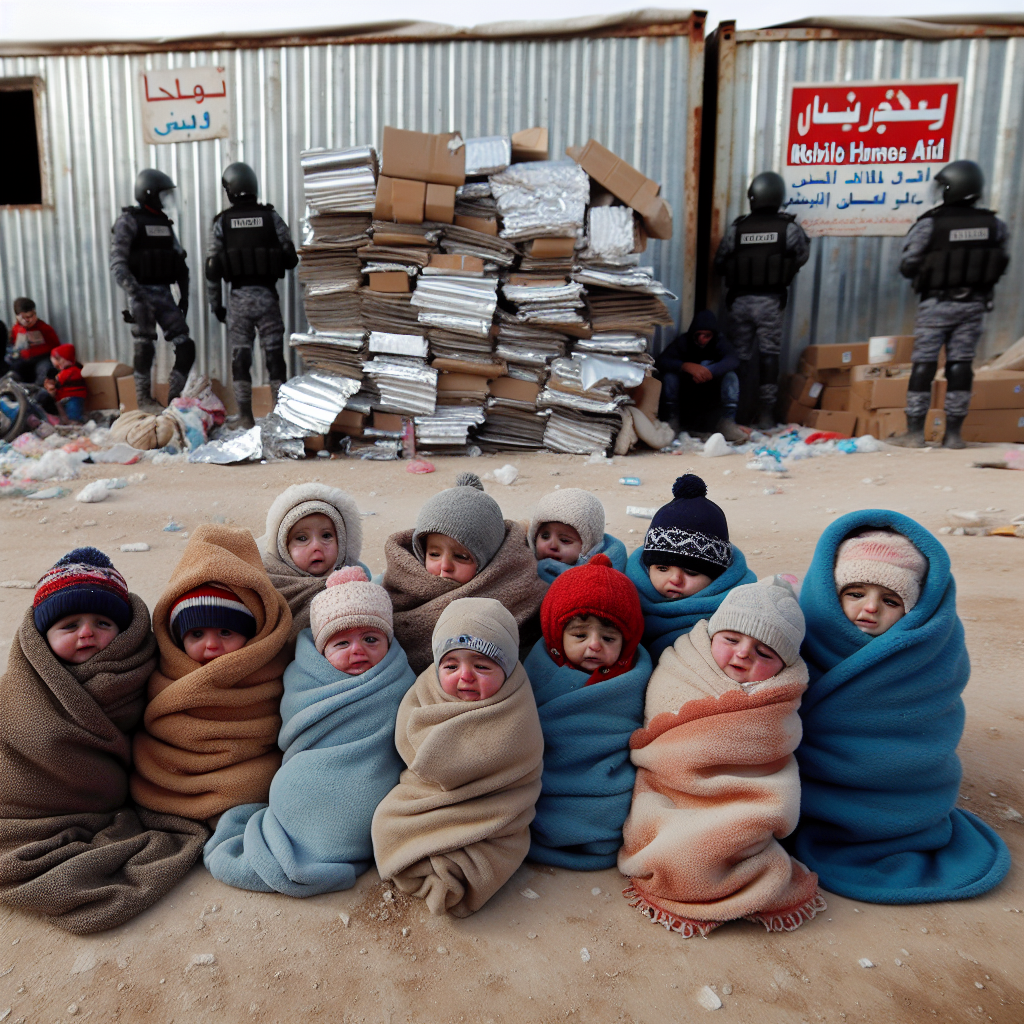 Infants Suffer in Gaza Cold as Israel Blocks Mobile Home Aid