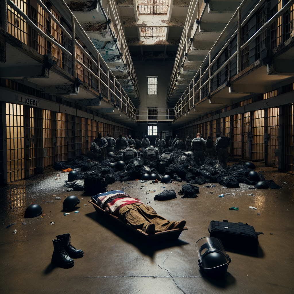 Inmate Fatality Amidst Ongoing Illegal Prison Guard Strike in Second Week