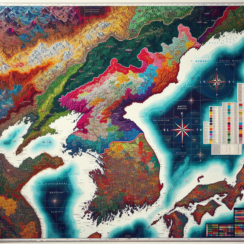 Intriguing New Map of North Korea Sparks Online Curiosity