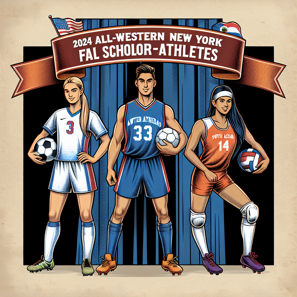 Introducing the 2024 All-Western New York Fall Scholar-Athletes