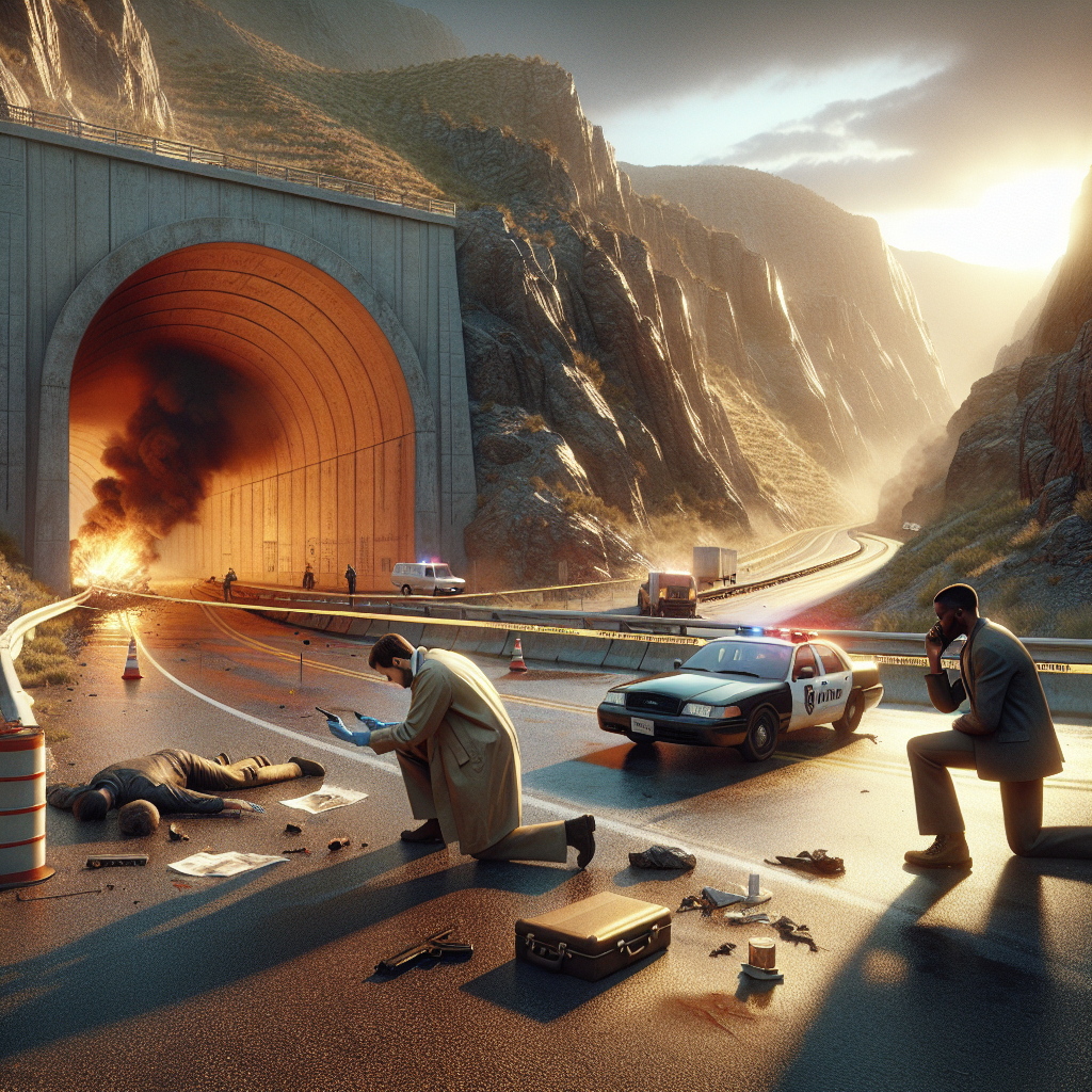 Investigators Probe Wyoming Tunnel After Fatal Fiery Crash Kills Two