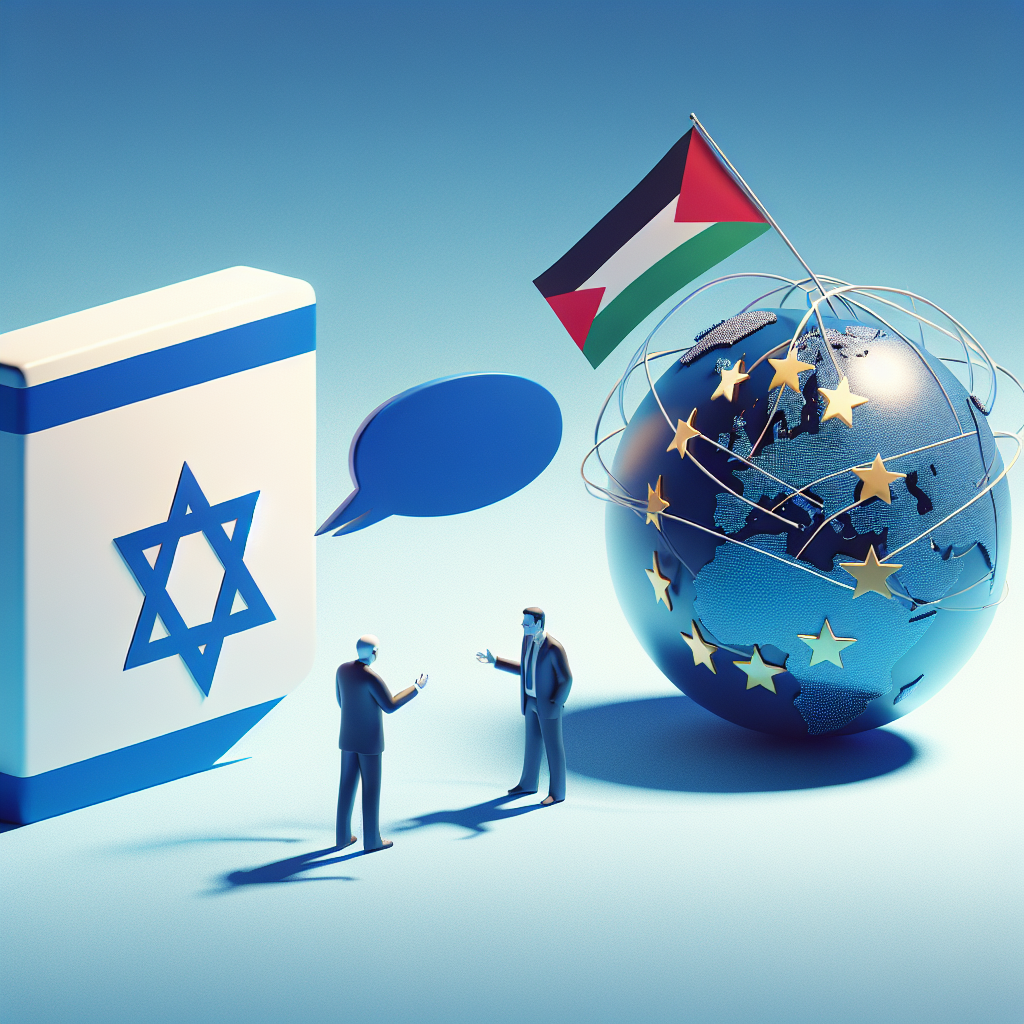 Israel Urges Europe to Accept Displaced Palestinians