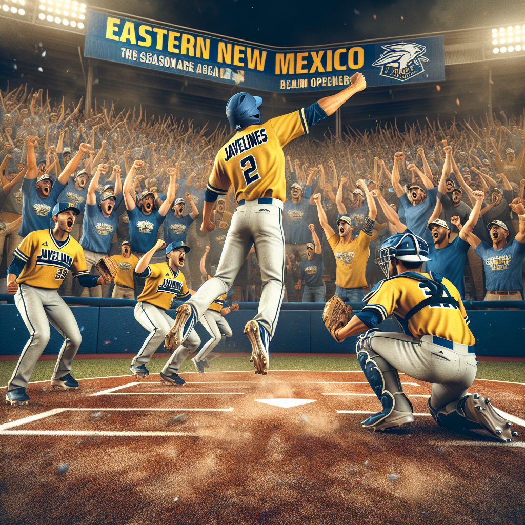 Javelinas Baseball Falls to Eastern New Mexico in Season Opener