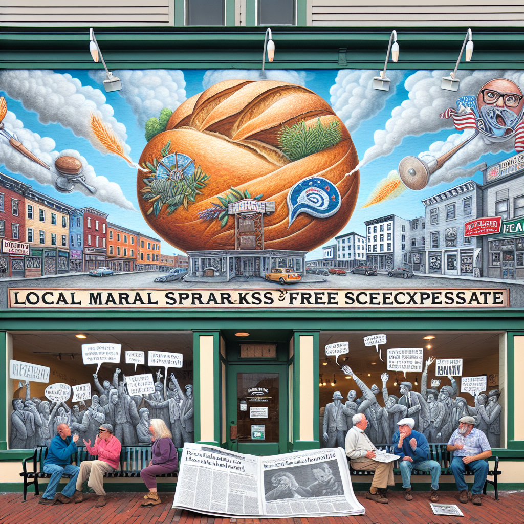 Legal Battle Over New England Bakery Mural Sparks Free Speech Debate