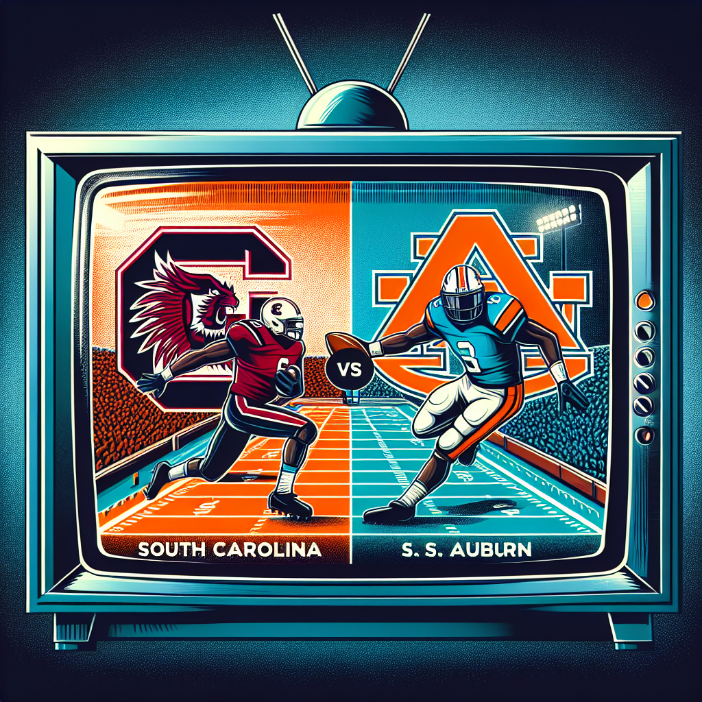 Live Updates and Highlights: South Carolina vs Auburn Game on TV