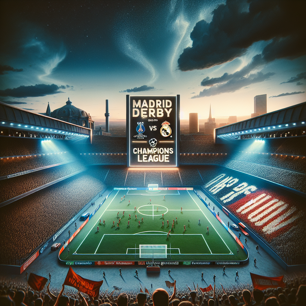 Madrid Derby Ends in Draw; Liverpool Set to Clash with PSG in Champions League