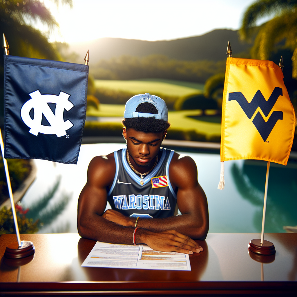 Madrid Tucker of Fort Myers Chooses UNC and West Virginia as Top Schools