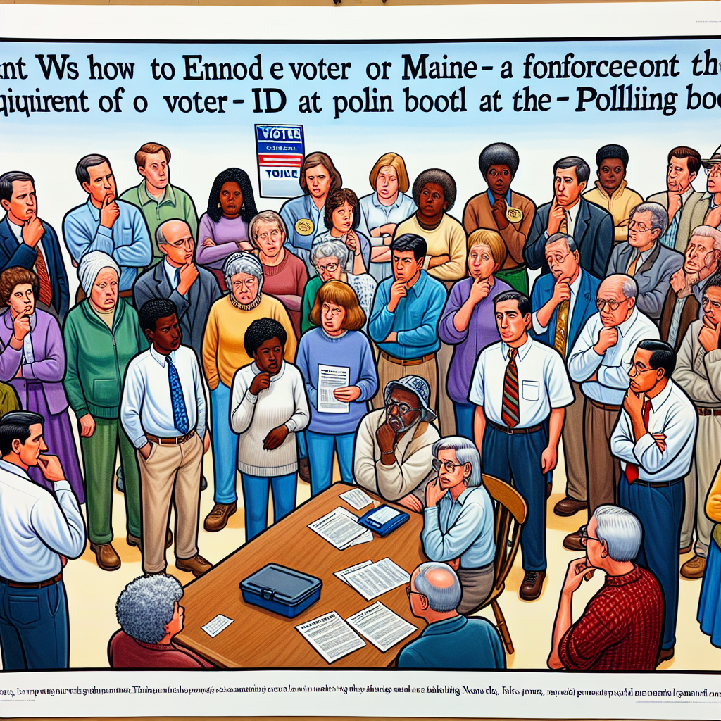 Maine Voters to Decide on Voter ID Requirement at Polls
