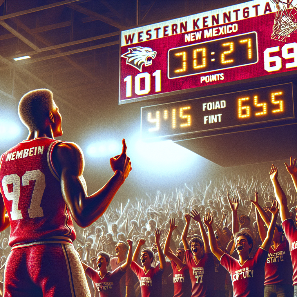 McHenry's 27 Points Propel Western Kentucky to 101-69 Victory Over New Mexico State