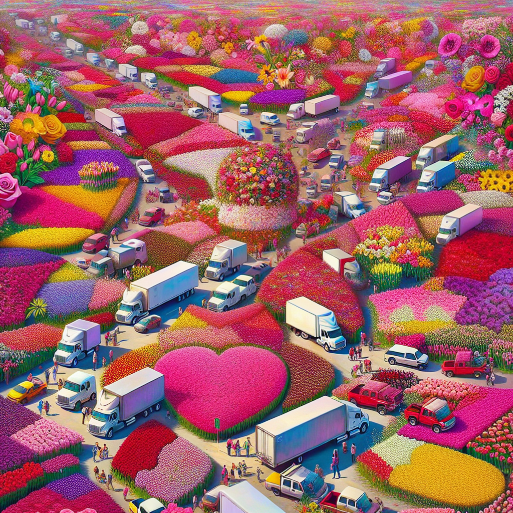 Miami's Valentine's Day Bloom: 940 Million Flowers Shipped