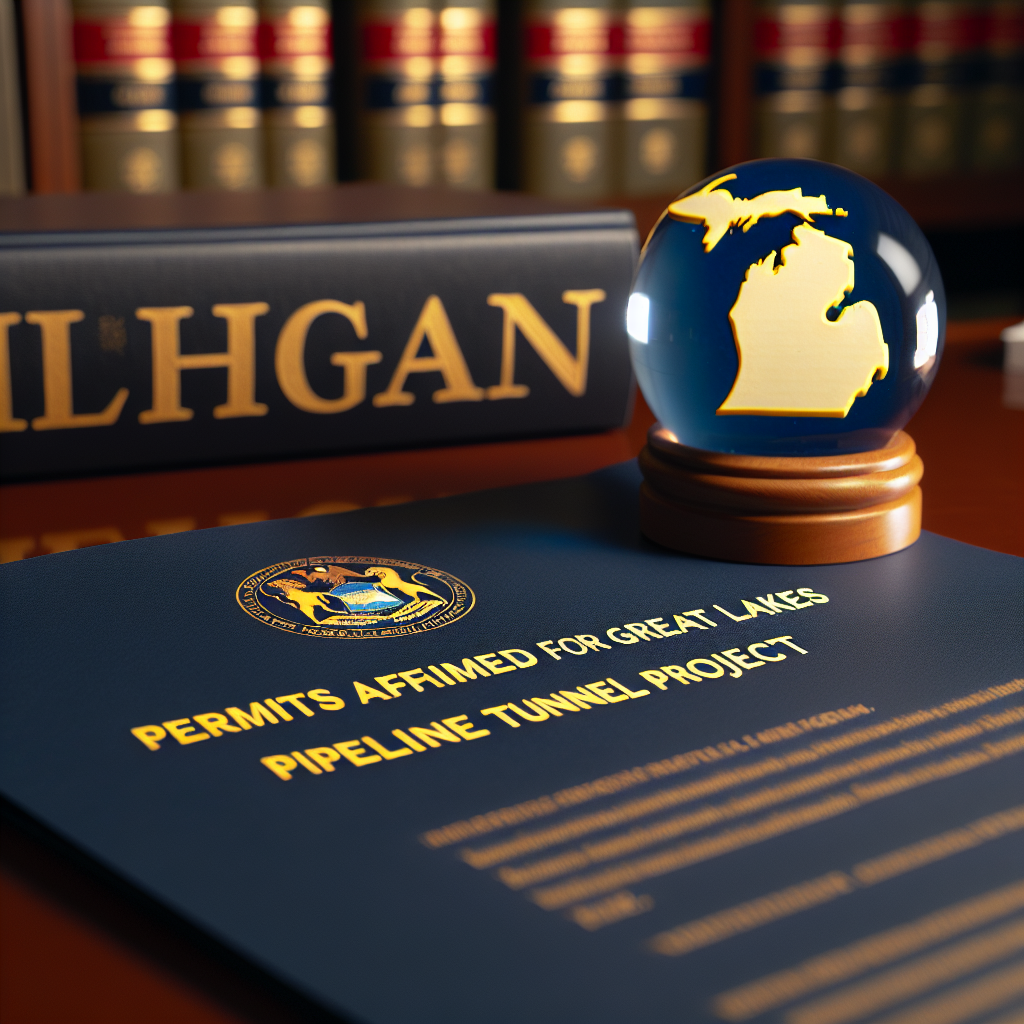 Michigan Court Affirms Permits for Great Lakes Pipeline Tunnel Project